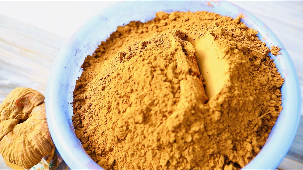 靈芝孢子粉。