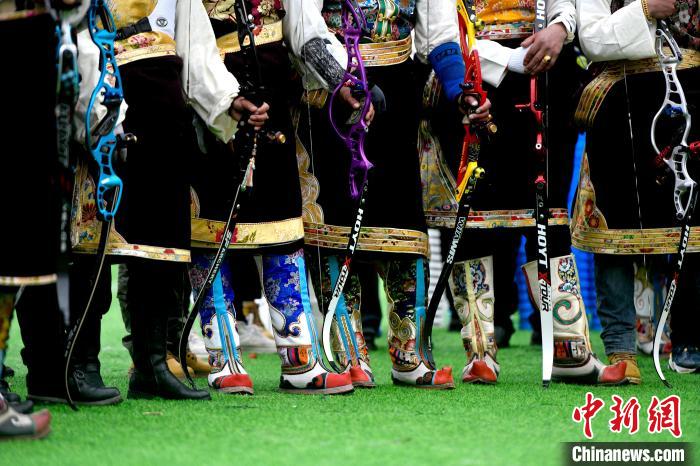 3月28日，參加響箭比賽的選手們。　李林 攝