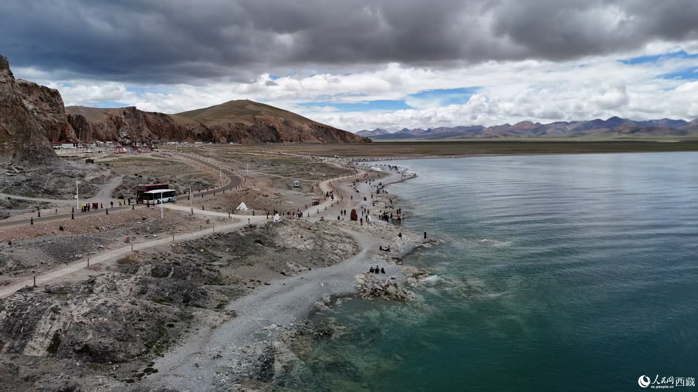 夏日納木錯(cuò) 景美醉游人【5】