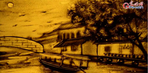 【沙畫(huà)】風(fēng)好正揚(yáng)帆，起航新時(shí)代