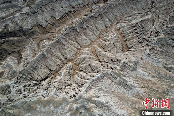 4月5日，西藏阿里札達(dá)土林。(無人機(jī)照片) 李林 攝