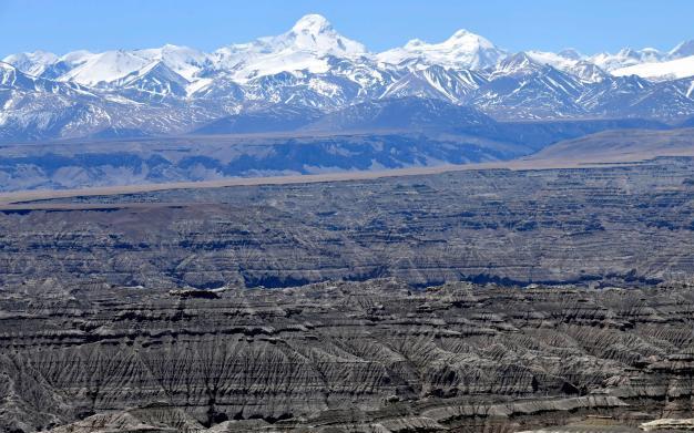 4月5日，西藏阿里札達土林。　李林 攝