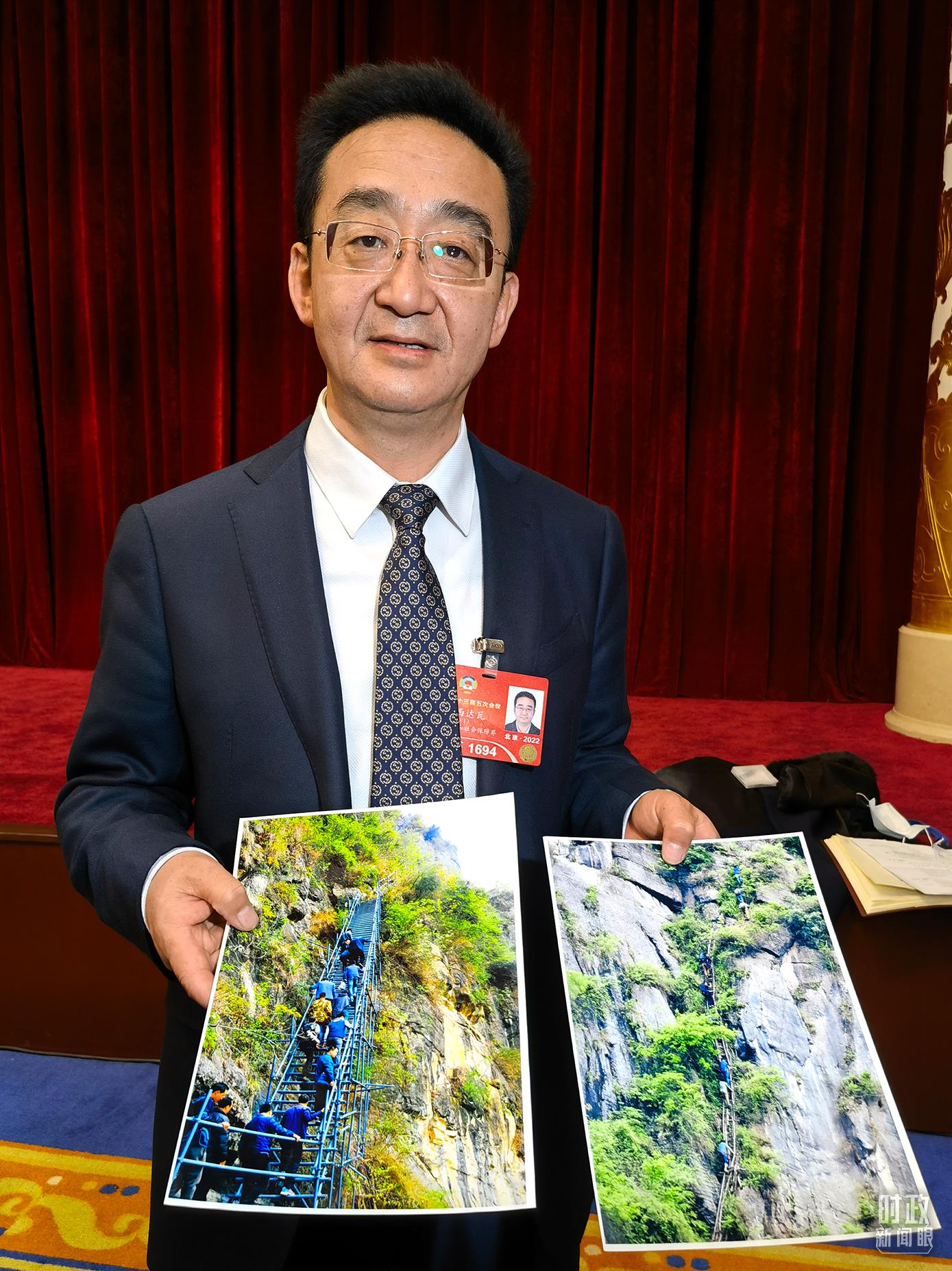益西達瓦委員。（總臺央視記者賈林拍攝）