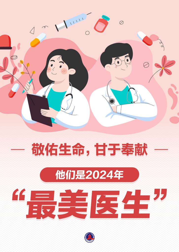 新華鮮報(bào)|致敬“白衣戰(zhàn)士”！2024年“最美醫(yī)生”發(fā)布